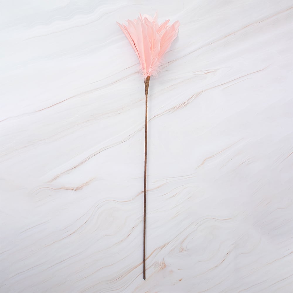 SETX2 PLUMAS BLANCO EN VARA PVC 100CM - 3