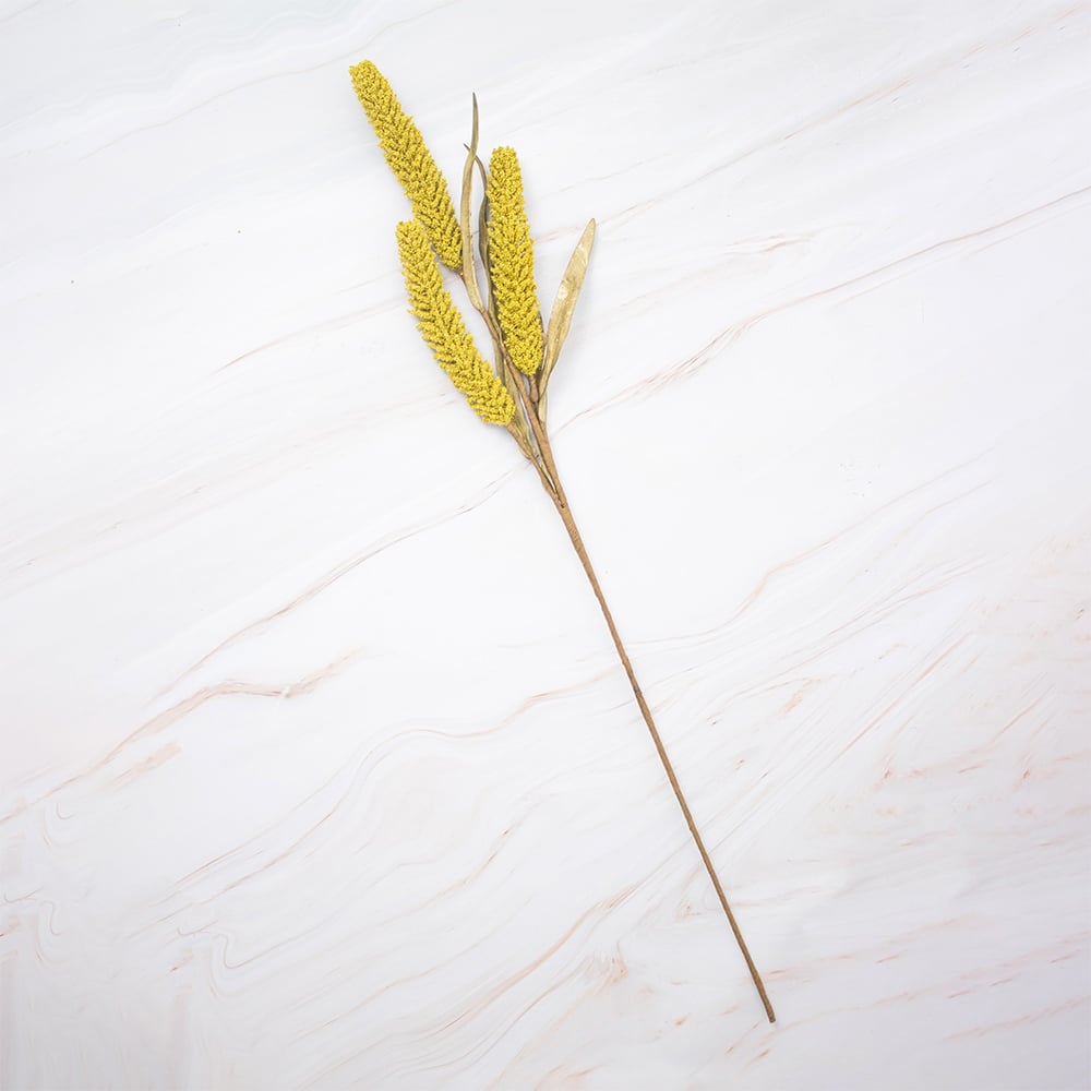 SETX2 TRIGO EN VARA AMARILLO PVC 80CM - 1