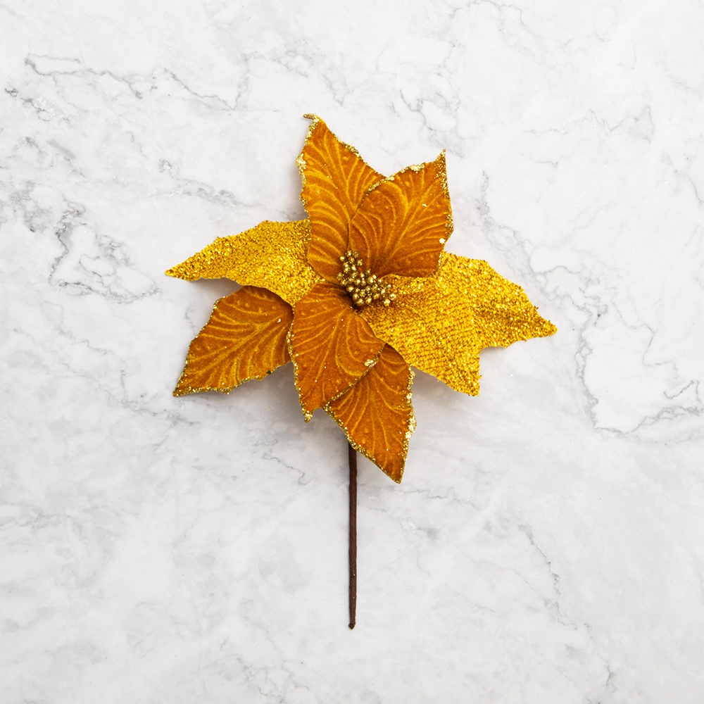 PACK DE 2 POINSETTIAS ARTIFICIALES SURTIDAS PANORAMA HOGAR - 10