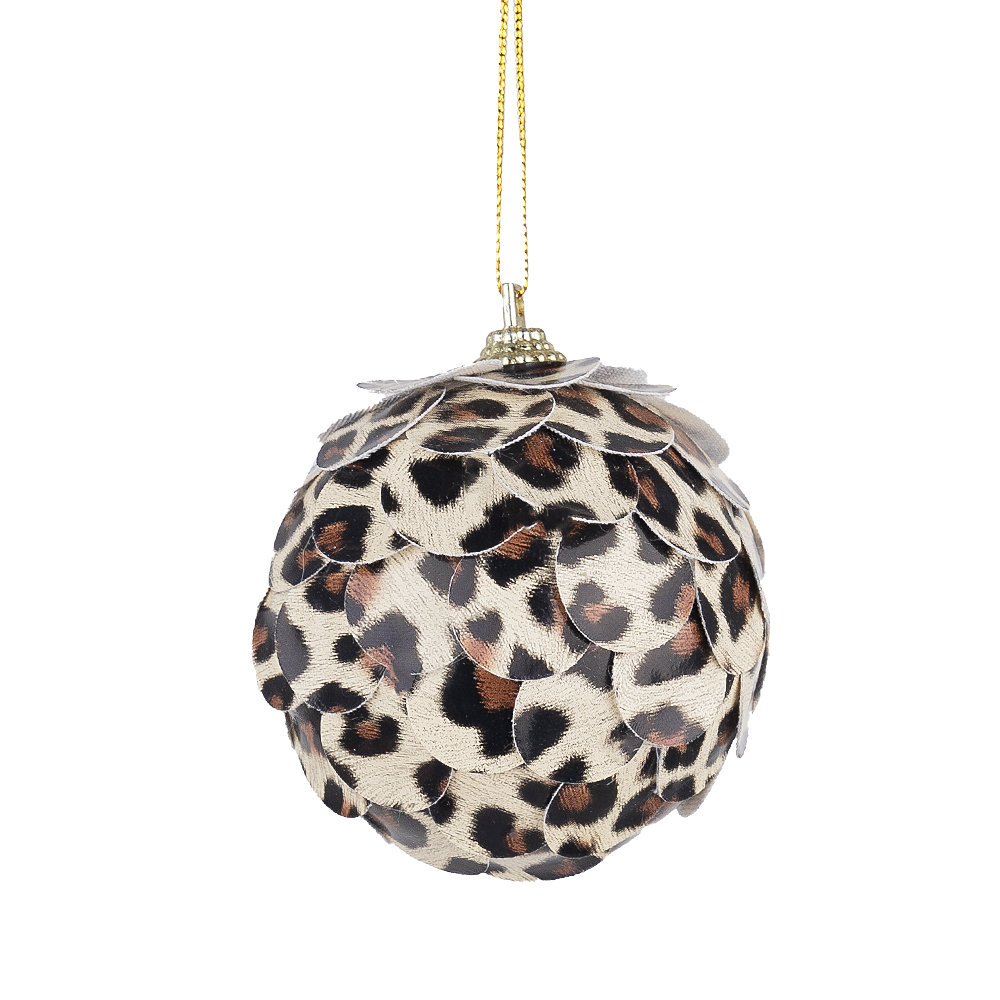 ESFERAS 6UNID ANIMAL PRINT MULTICOLOR - 1