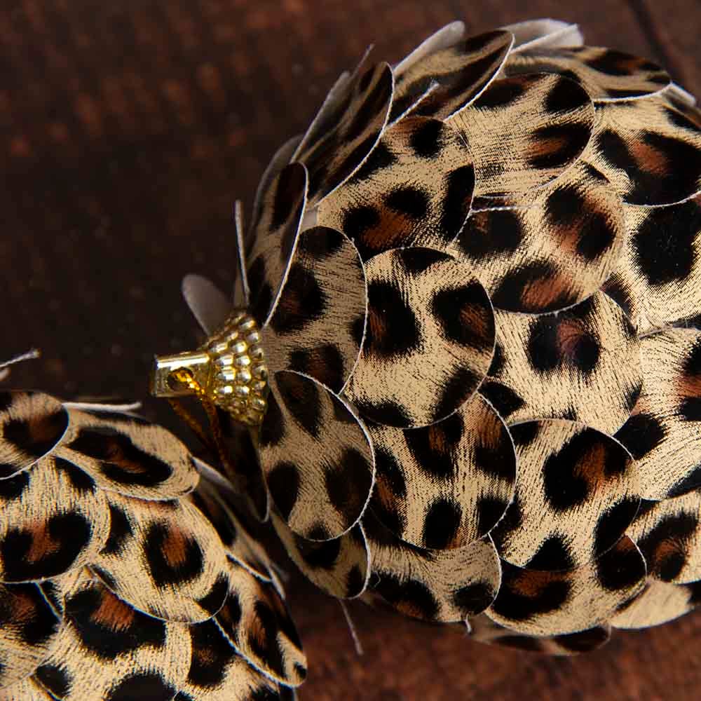 ESFERAS 6UNID ANIMAL PRINT MULTICOLOR - 3