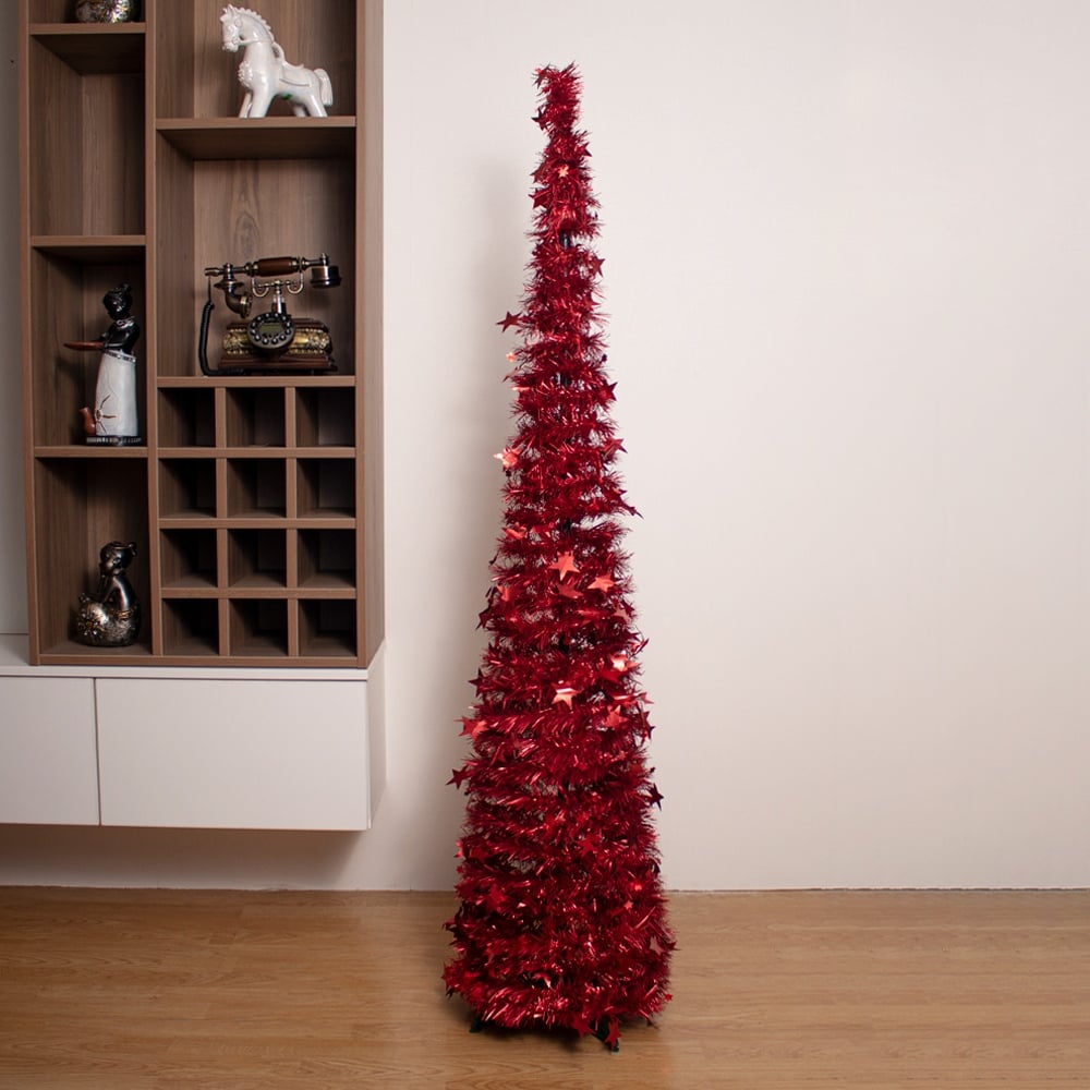 ÁRBOL NAVIDEÑO PLEGABLE SURTIDO 18M - 3