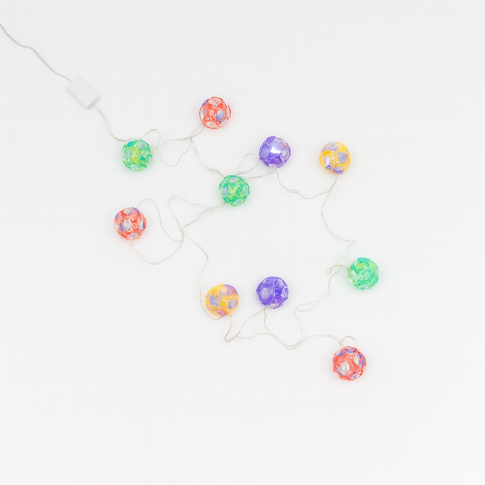 LUCES MULTICOLOR ESFERAS 10LED - 1