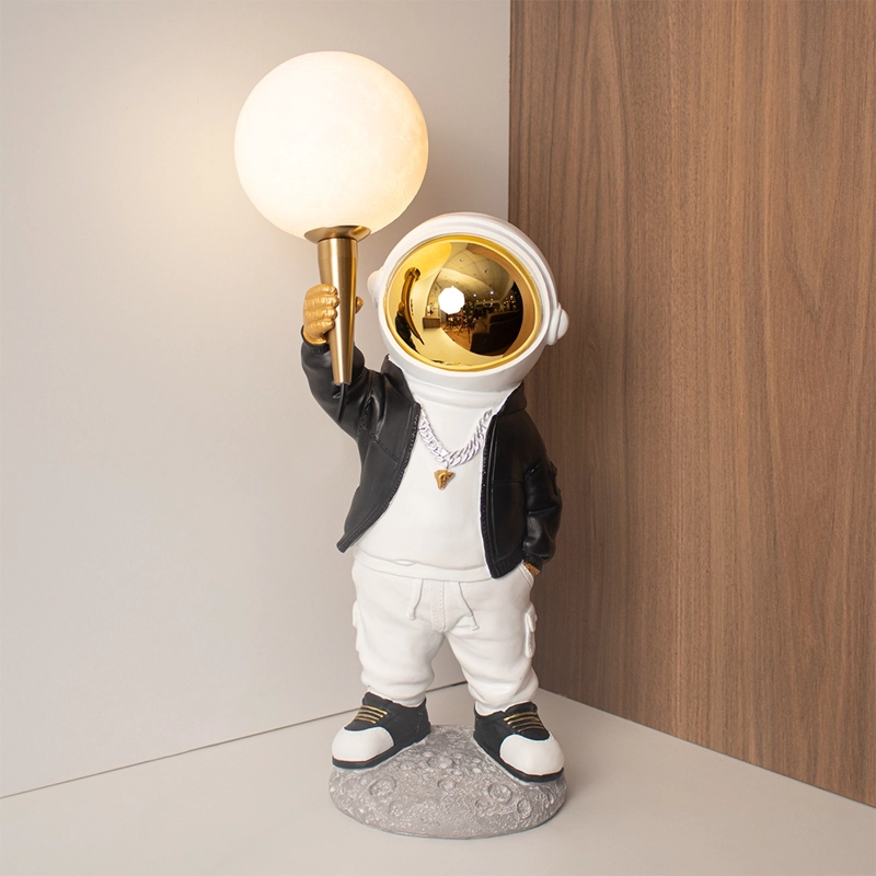 LÁMPARA DE MESA PANADECOR ASTRONAUTA POLIRESINA 45CM - 1