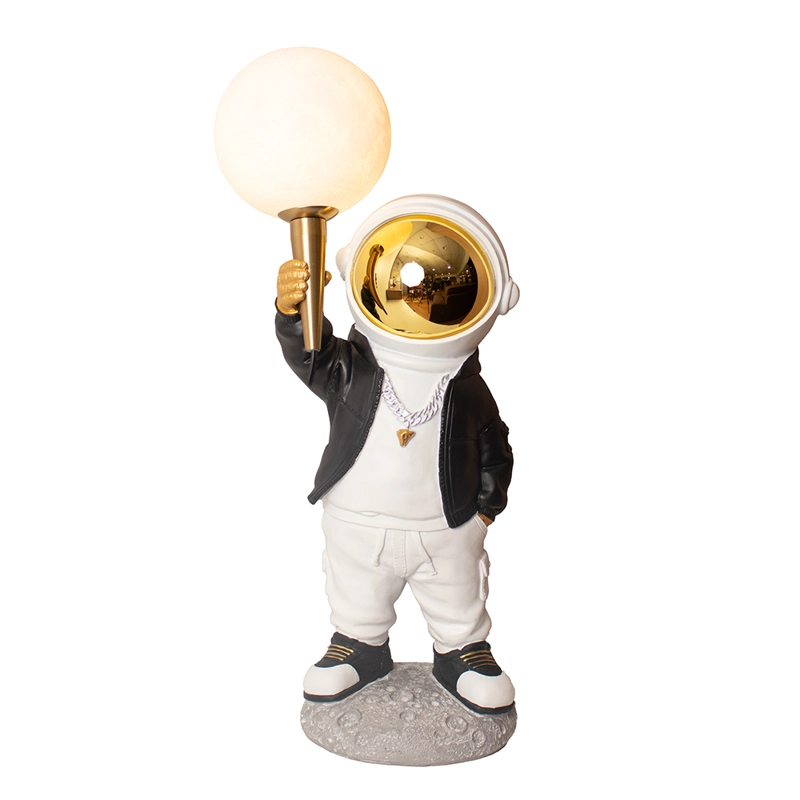 LÁMPARA DE MESA PANADECOR ASTRONAUTA POLIRESINA 45CM - 2