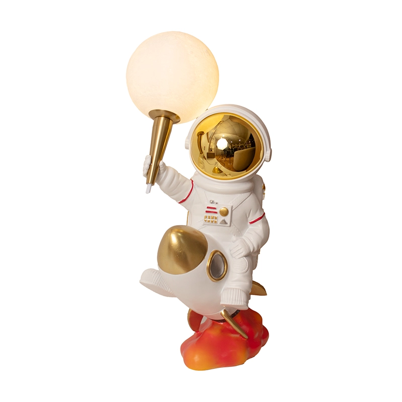 LÁMPARA DE MESA PANADECOR ASTRONAUTA POLIRESINA 42CM - 3