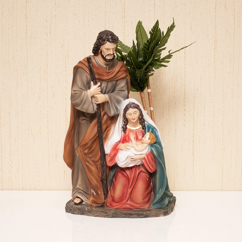 FIGURA SAGRADA FAMILIA 30CM POLIRESINA - 2