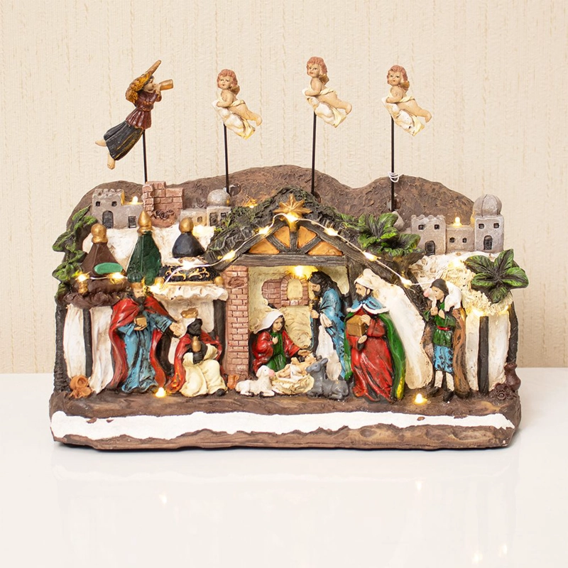 NACIMIENTO MUSICAL LED Y MOVIMIENTO - 2
