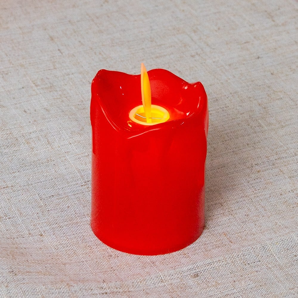 Velas Led Rojo S Set x 12 - 1