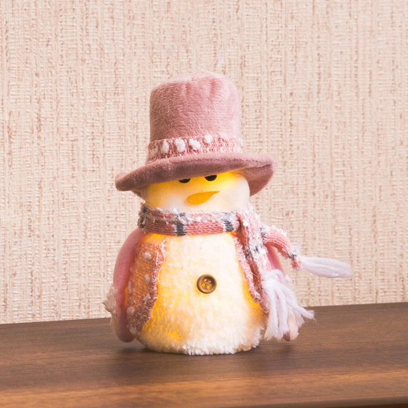SETX2 MUÑECOS DE NIEVE CON LUCES LED - 1