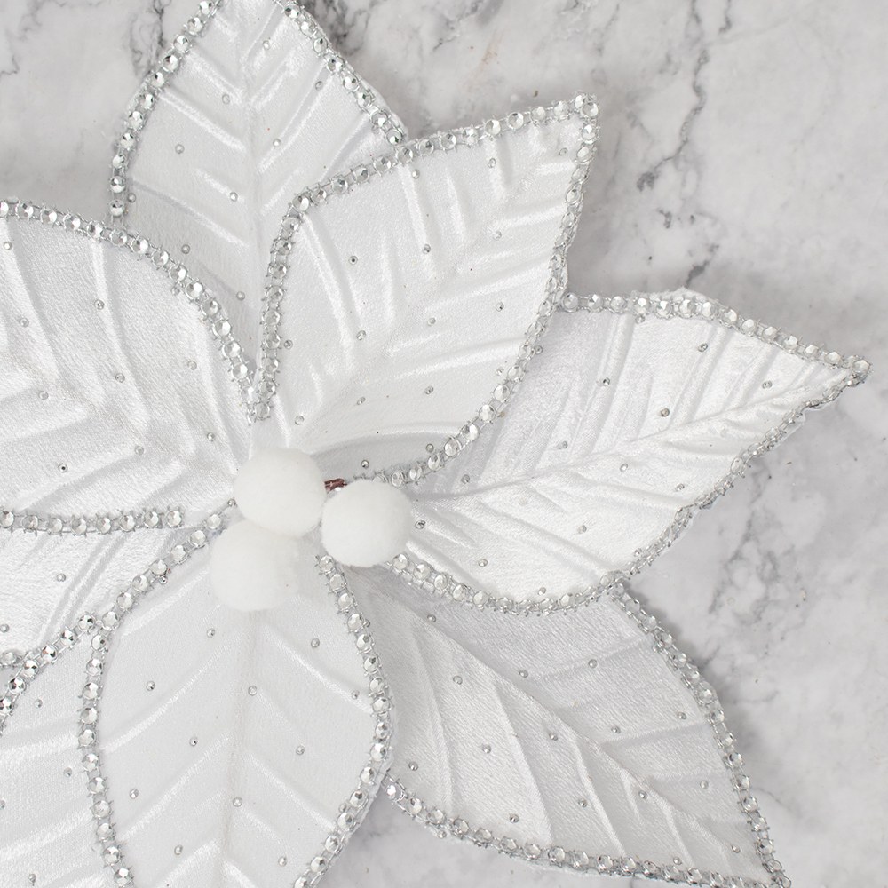 SETX3 FLORES POINSETTIAS 35CM PVC - 3