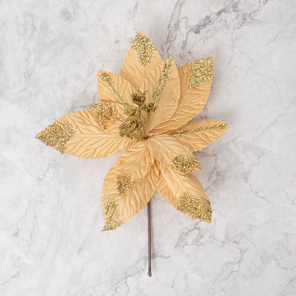 SETX4 FLORES POINSETTIAS 35CM PVC SURTIDOS - 2