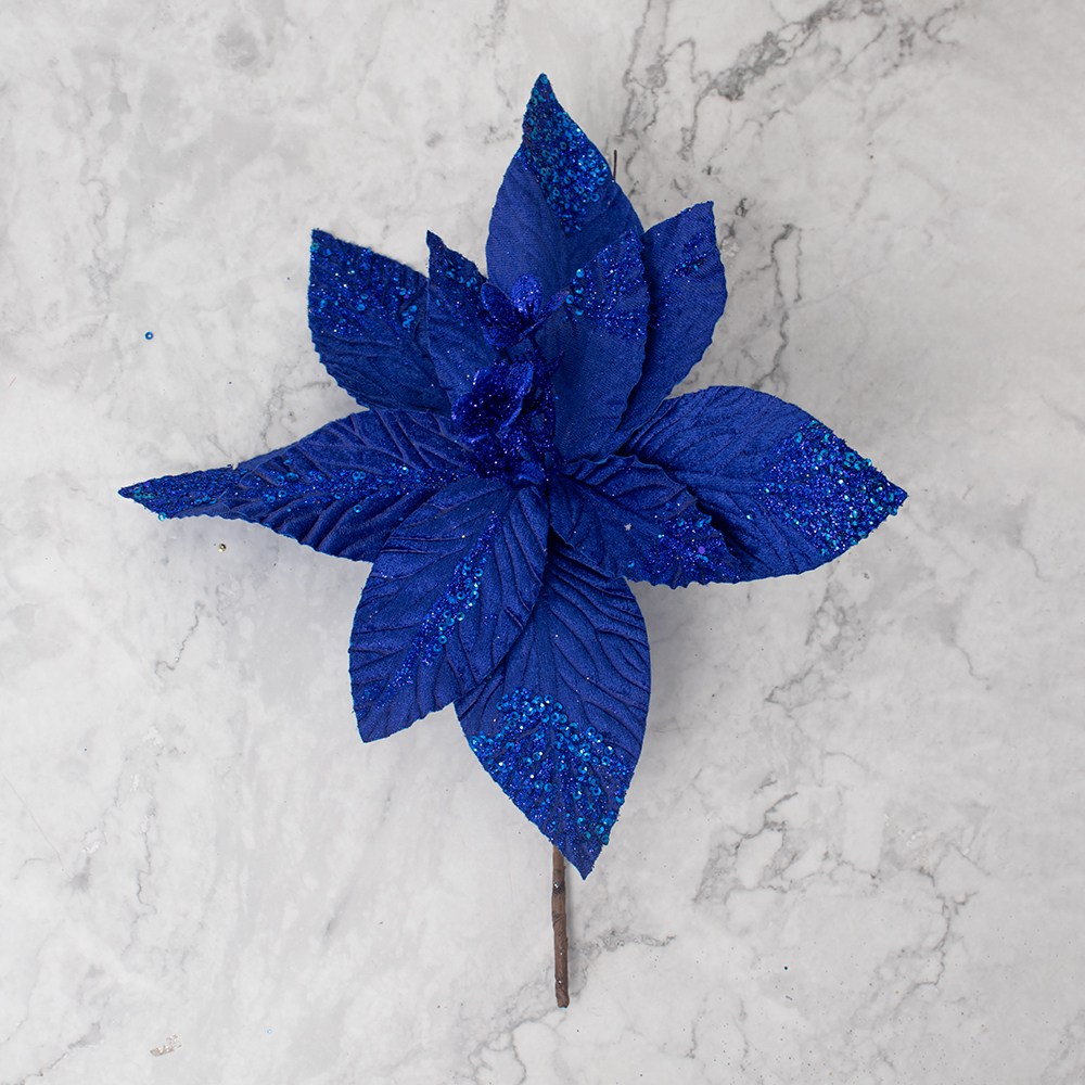 SETX4 FLORES POINSETTIAS 35CM PVC SURTIDOS - 6