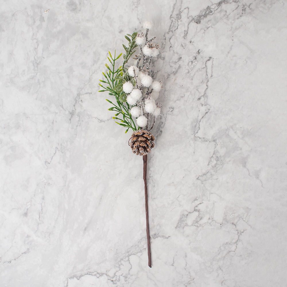 SETX6 PICKS NEVADOS 36CM PVC BLANCO - 2