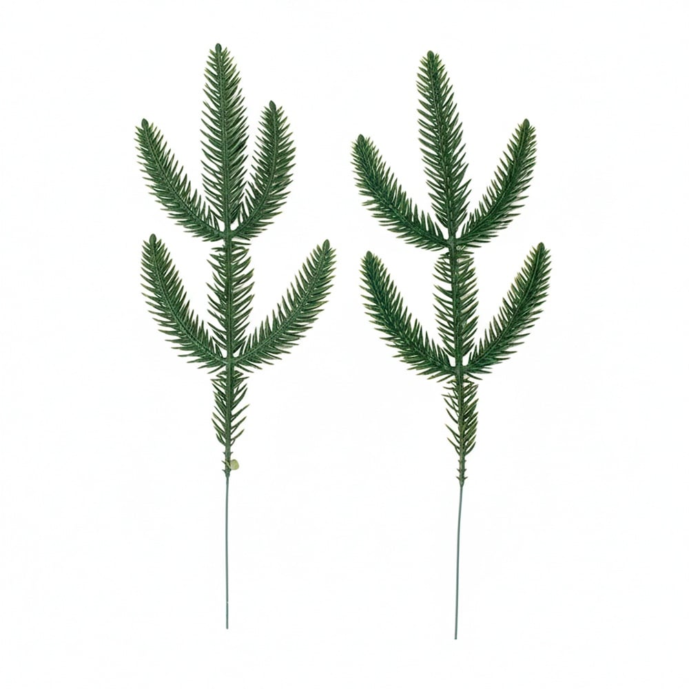 SETX12 RAMAS 29CM VERDE PVC - 1