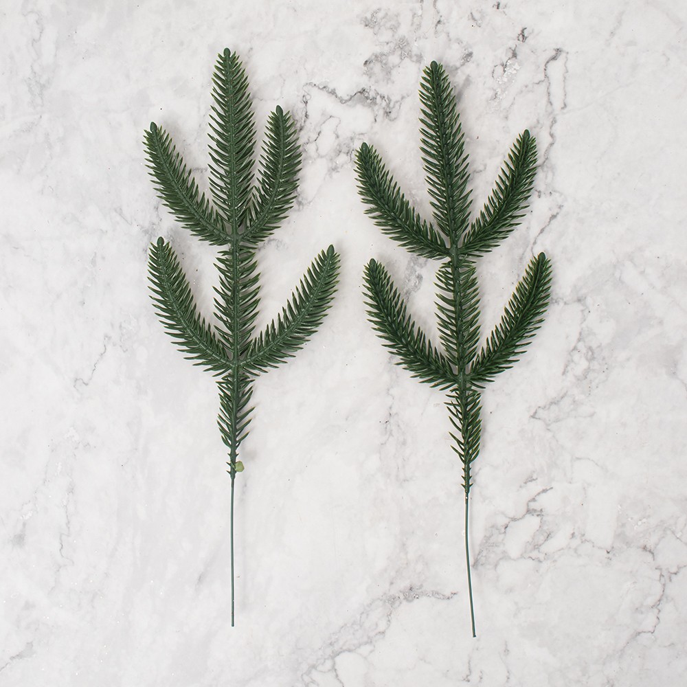 SETX12 RAMAS 29CM VERDE PVC - 2