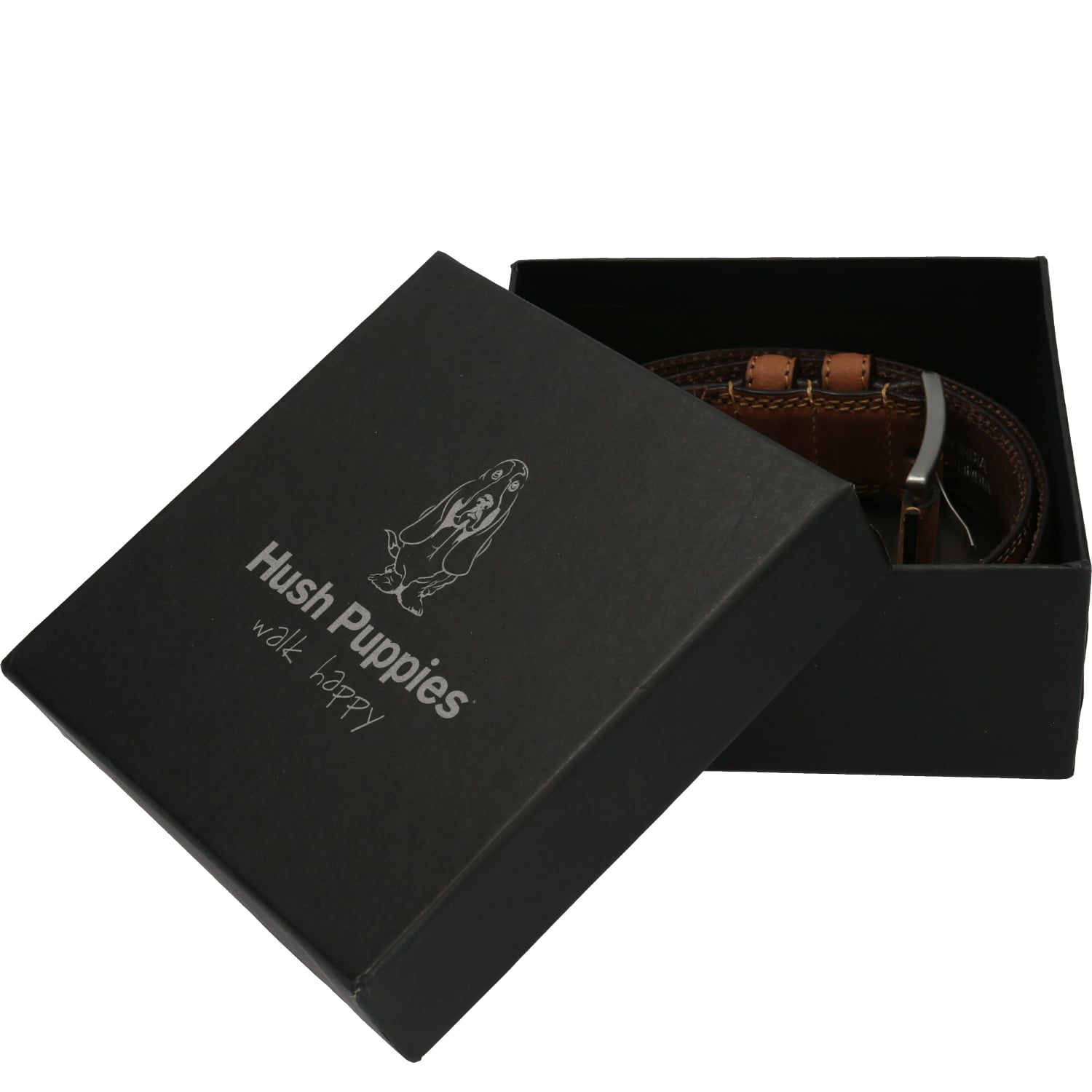 CORREA HUSH PUPPIES HOMBRE COUNTRY MARRÓN - 4