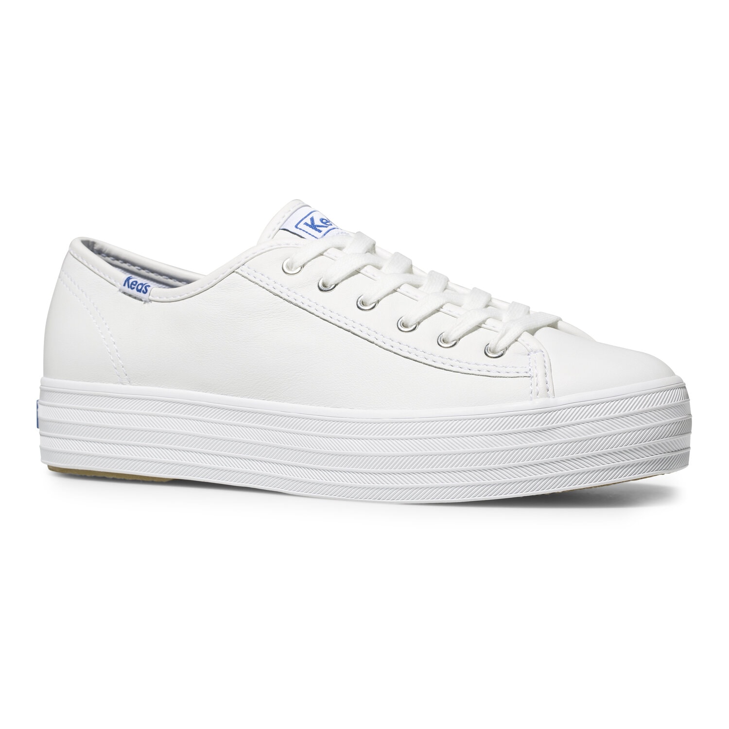 ZAPATILLA KEDS TRIPLE KICK LEATHER BLANCO - 1