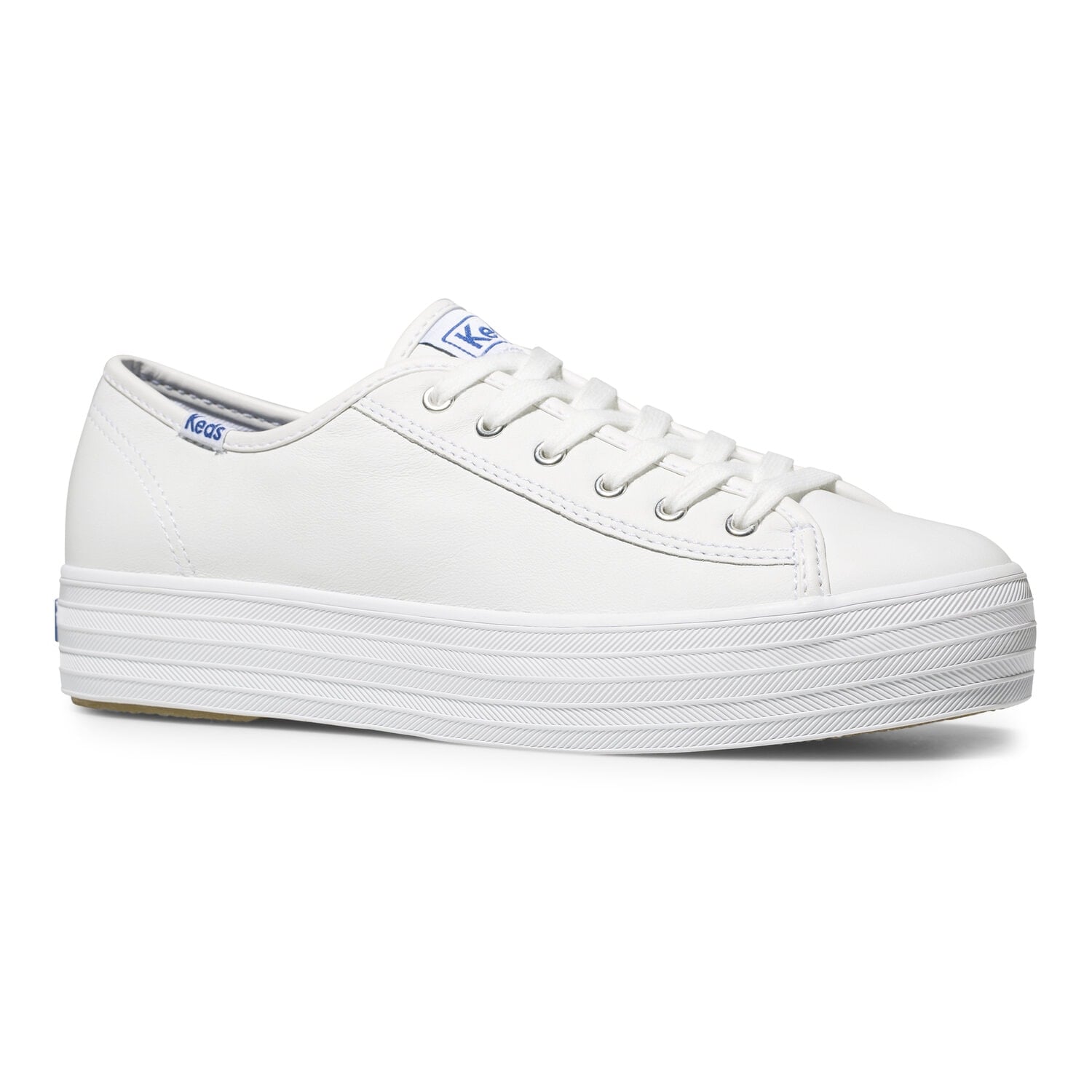 ZAPATILLA KEDS TRIPLE KICK LEATHER BLANCO - 1
