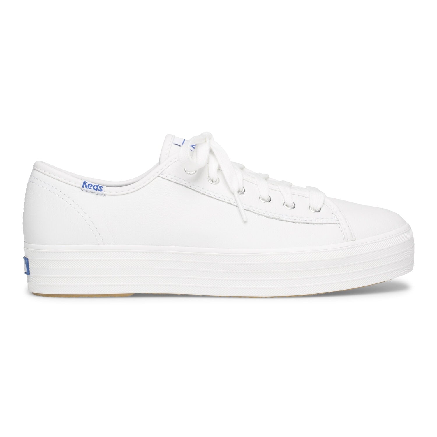 ZAPATILLA KEDS TRIPLE KICK LEATHER BLANCO - 2