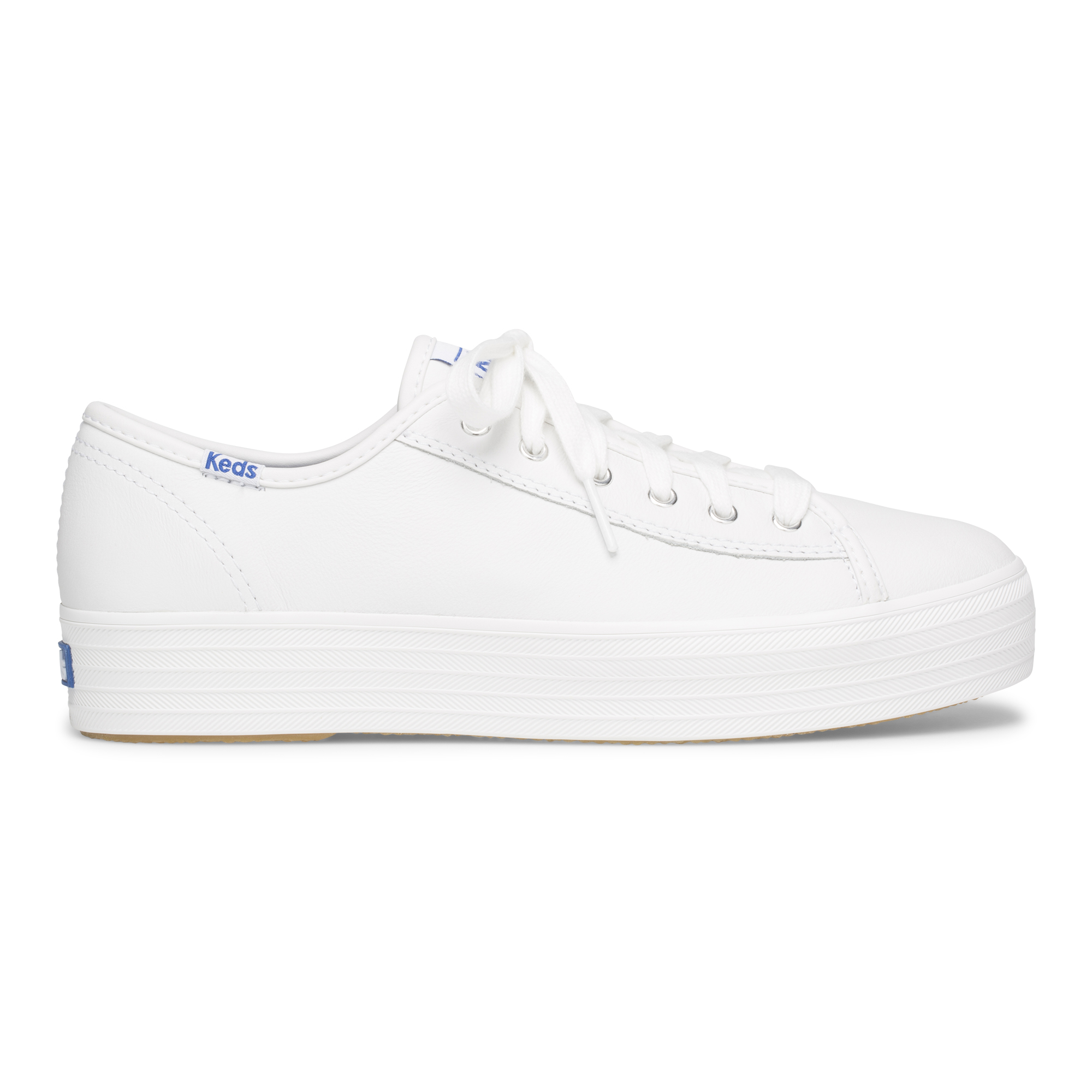 ZAPATILLA KEDS TRIPLE KICK LEATHER BLANCO - 5