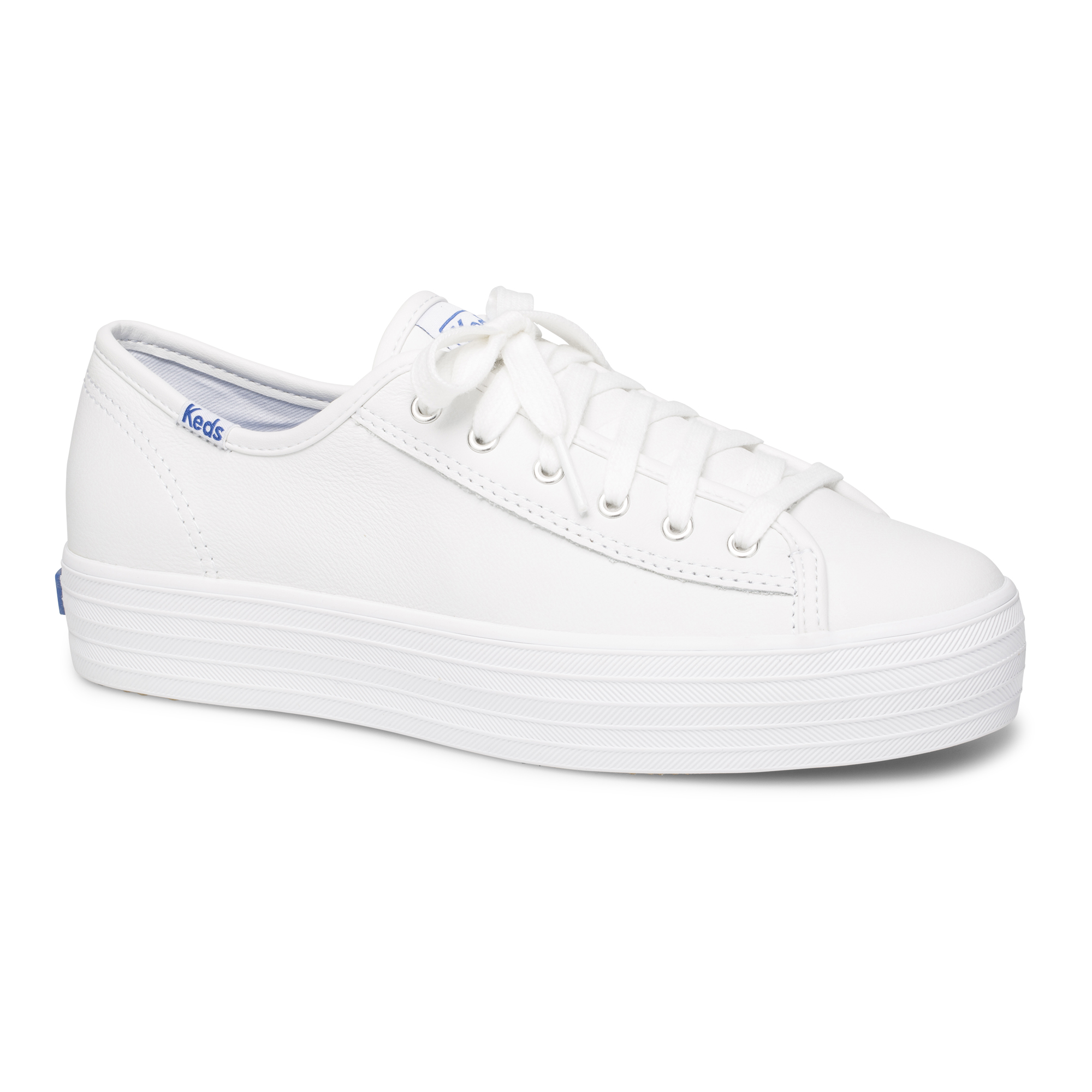ZAPATILLA KEDS TRIPLE KICK LEATHER BLANCO - 6