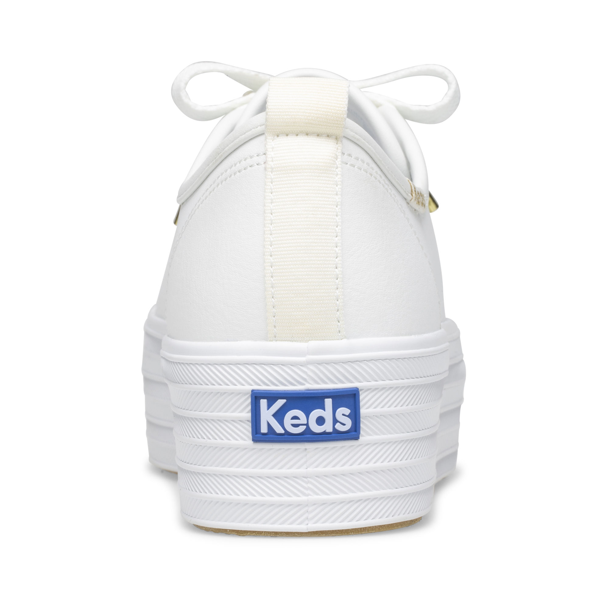 ZAPATILLA KEDS TRIPLE UP LEATHER WHITE - 4