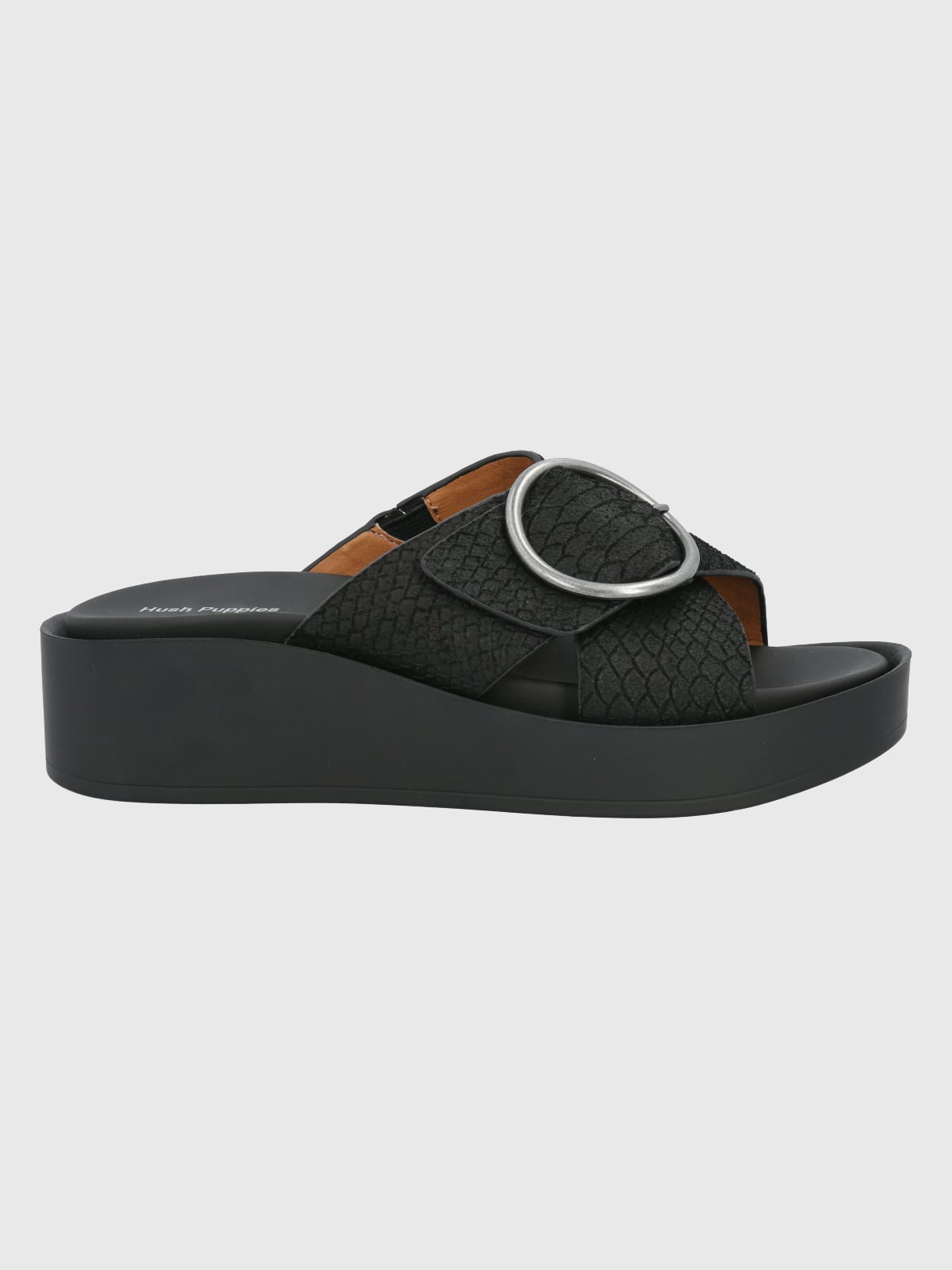 SANDALIA HUSH PUPPIES MUJER GISE NEGRO - 3
