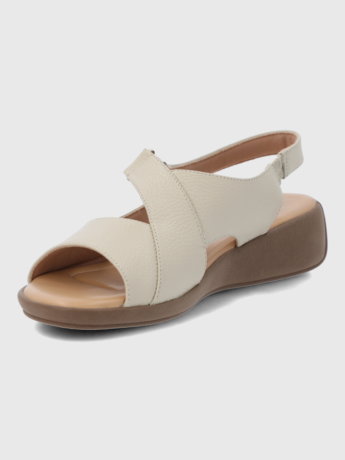 SANDALIA HUSH PUPPIES MUJER LIFESTYLE 2 BEIGE/CRUDO - 6