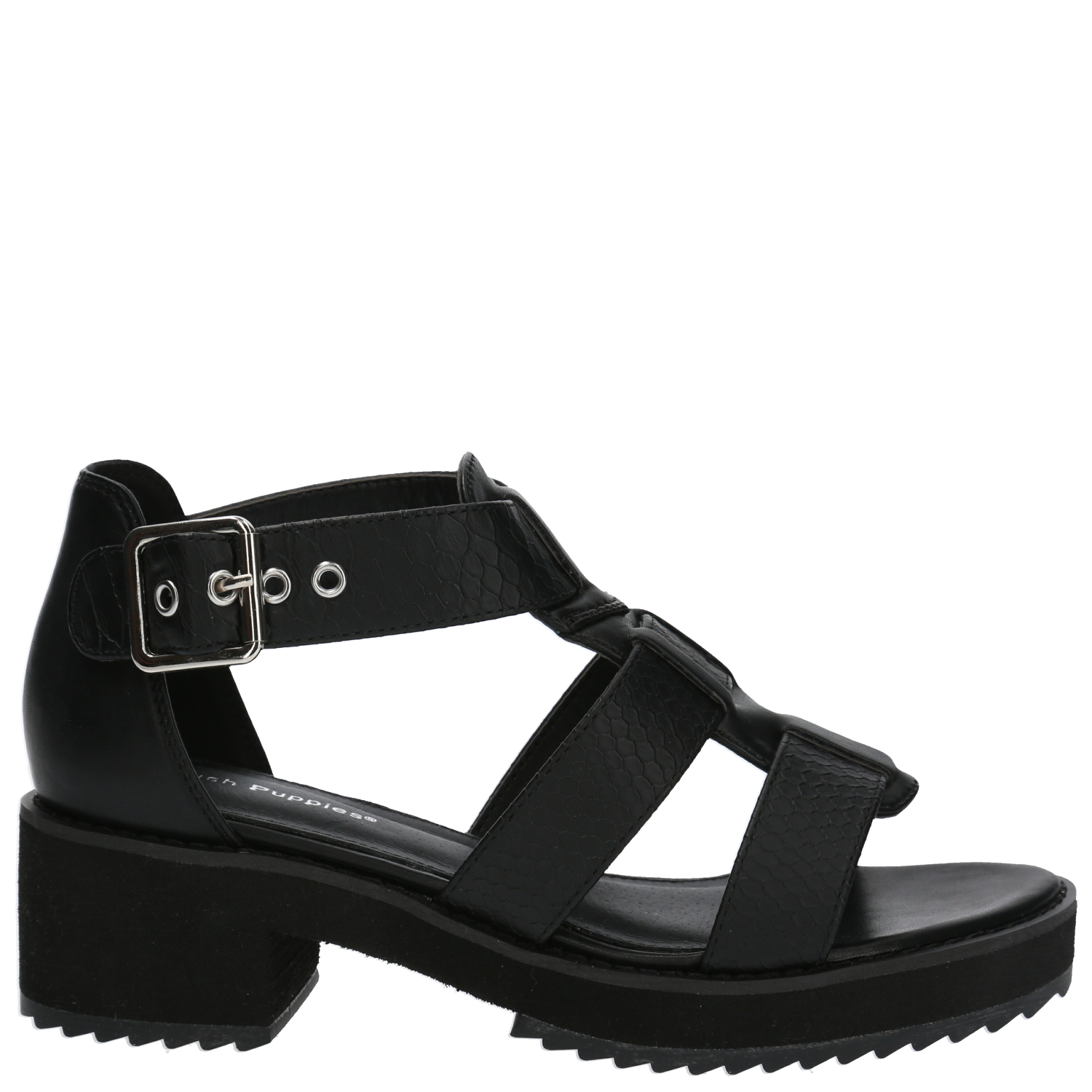 SANDALIA HUSH PUPPIES RUDY NEGRO - 3