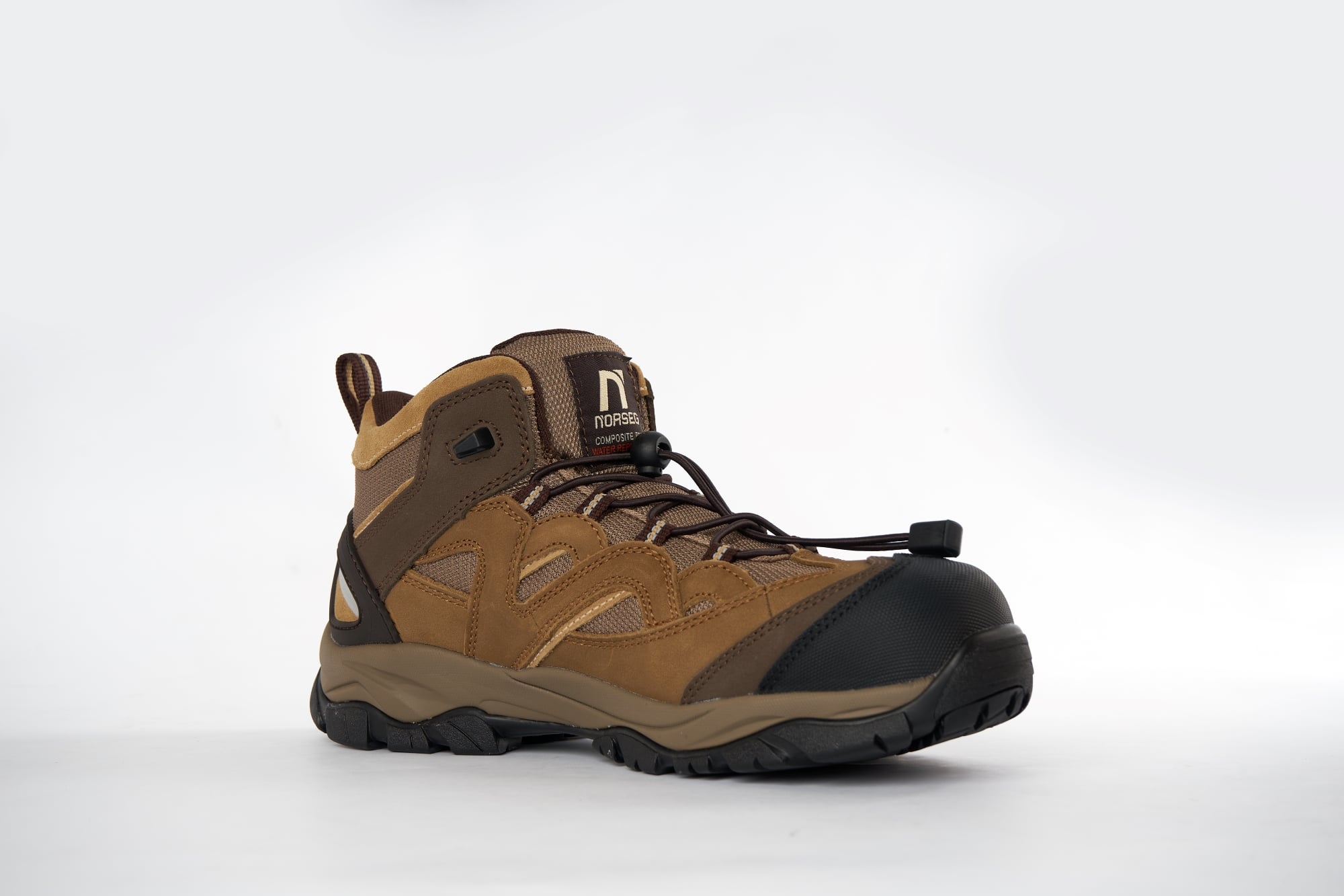 ZAPATO DE SEGURIDAD CUERO NOBUCK VANCOUVER PARA HOMBRE NORSEG - 1