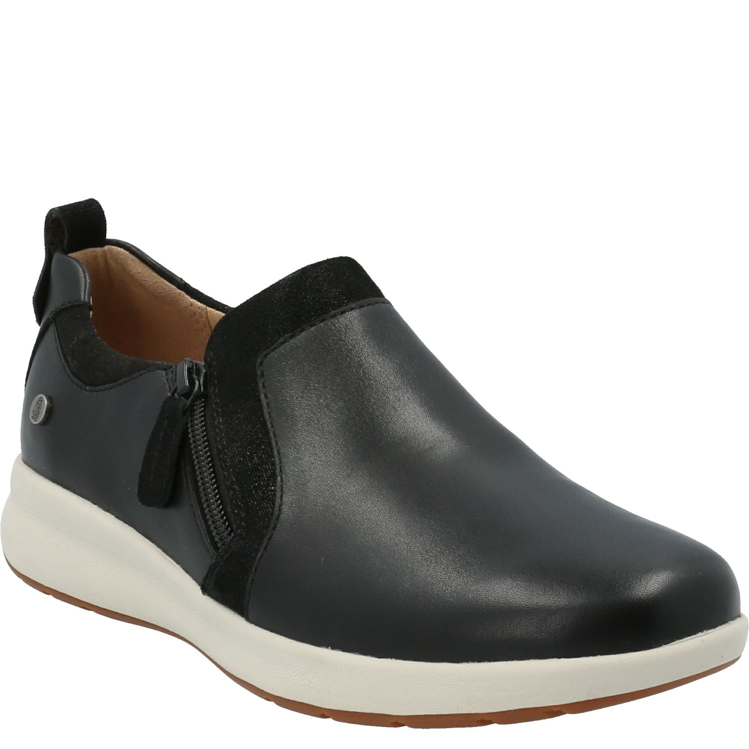 SLIP ON HUSH PUPPIES MUJER SPINAL SLIP ON NEGRO - 1