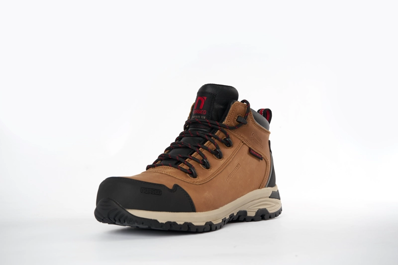 BOTA DE SEGURIDAD PARA HOMBRE CUERO NS652 RIVER CT MARRÓN NORSEG SAFETY - 1