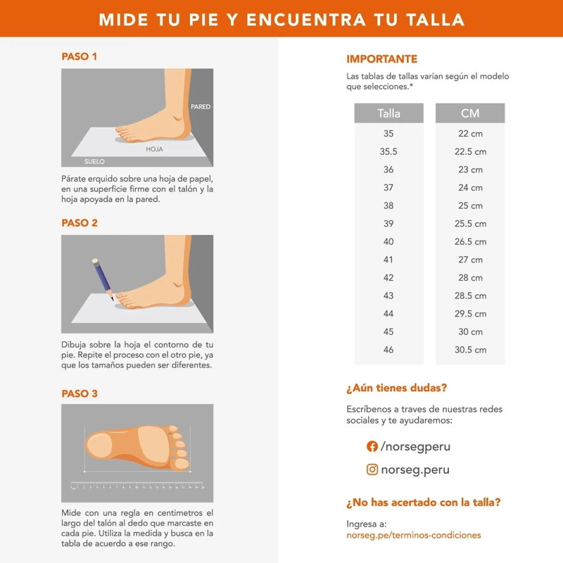 BOTA DE SEGURIDAD PARA HOMBRE CUERO NS652 RIVER CT MARRÓN NORSEG SAFETY - 2