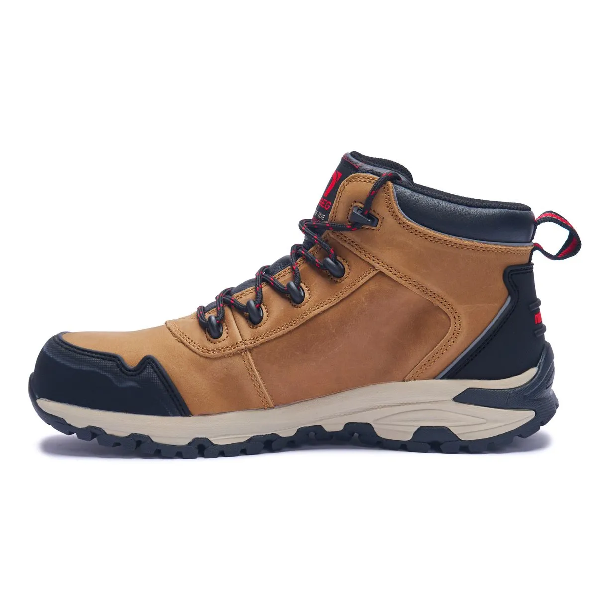 BOTA DE SEGURIDAD PARA HOMBRE CUERO NS652 RIVER CT MARRÓN NORSEG SAFETY - 5