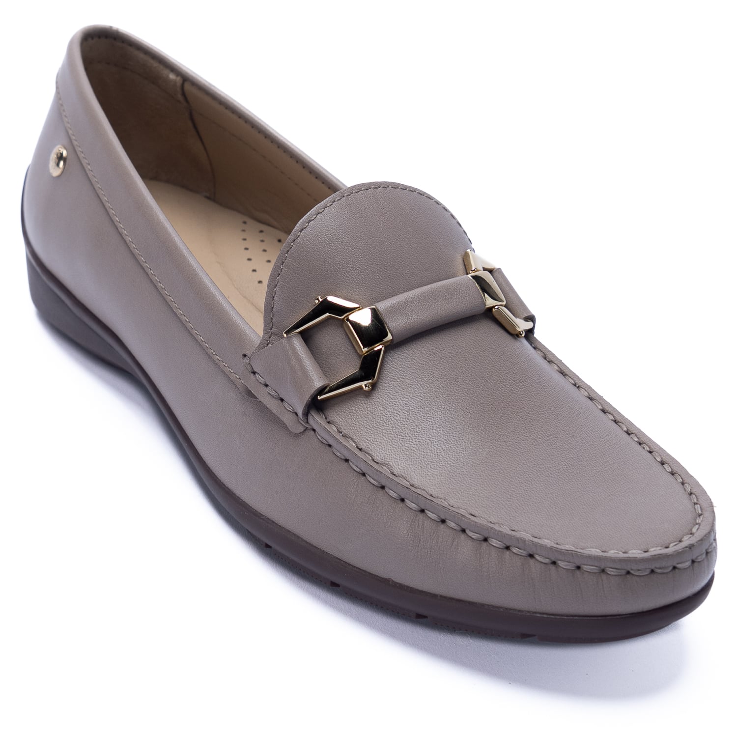 MOCASÍN HUSH PUPPIES MUJER NATALIA GRIS - 1