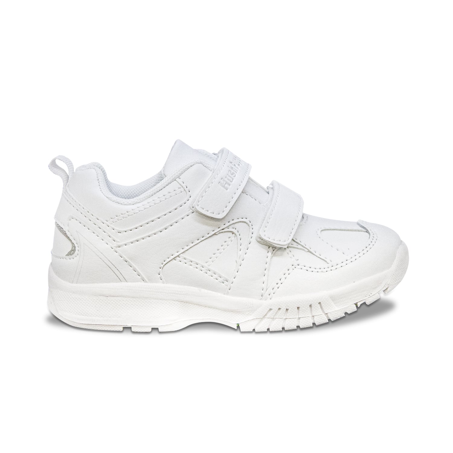 ZAPATILLA HUSH PUPPIES KIDS RACE 2 VELCROS BLANCO - 3