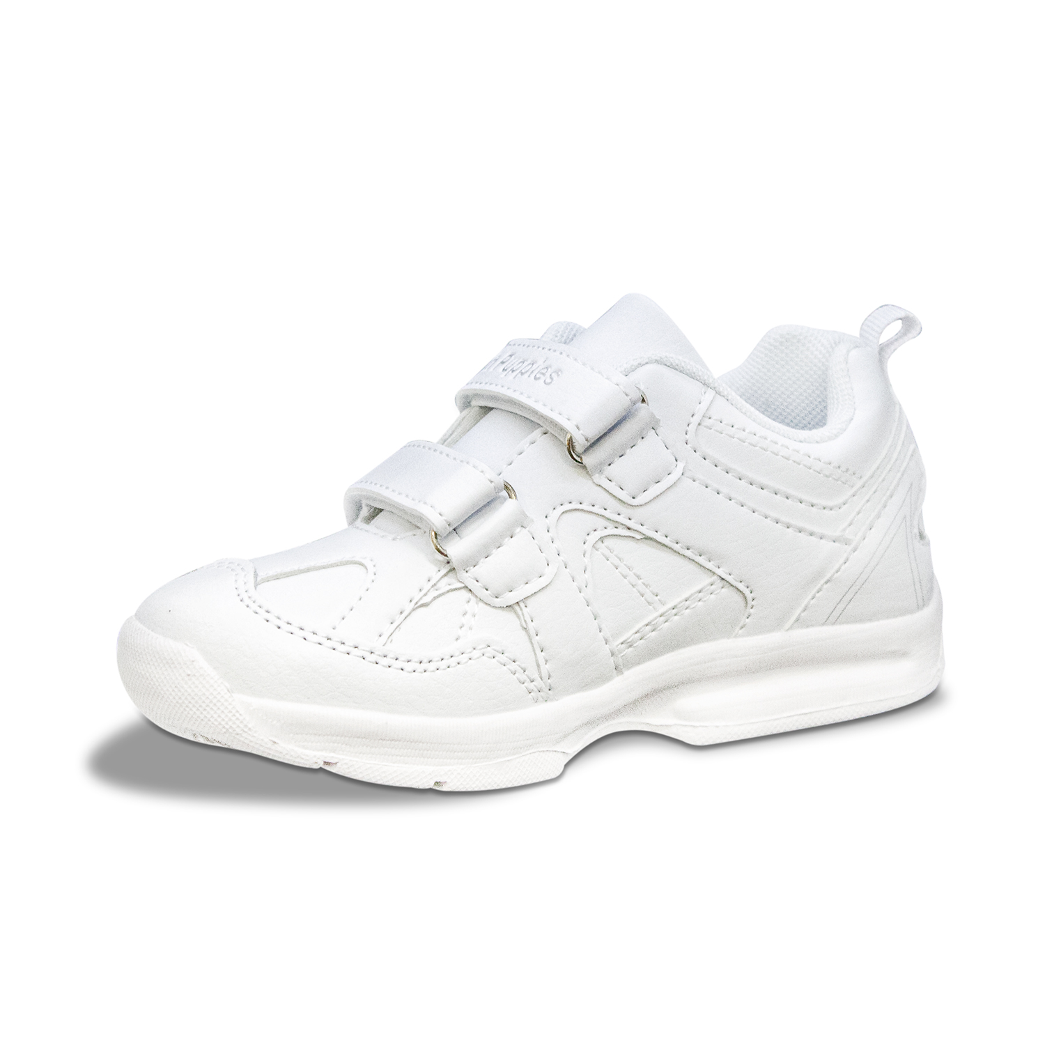 ZAPATILLA HUSH PUPPIES KIDS RACE 2 VELCROS BLANCO - 6