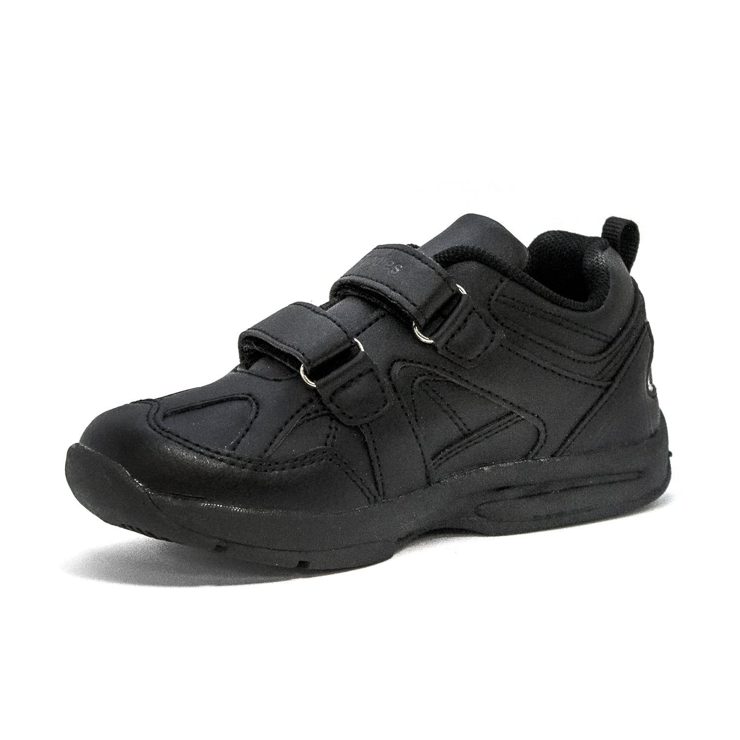 ZAPATILLA HUSH PUPPIES KIDS RACE 2 VELCROS NEGRO - 6