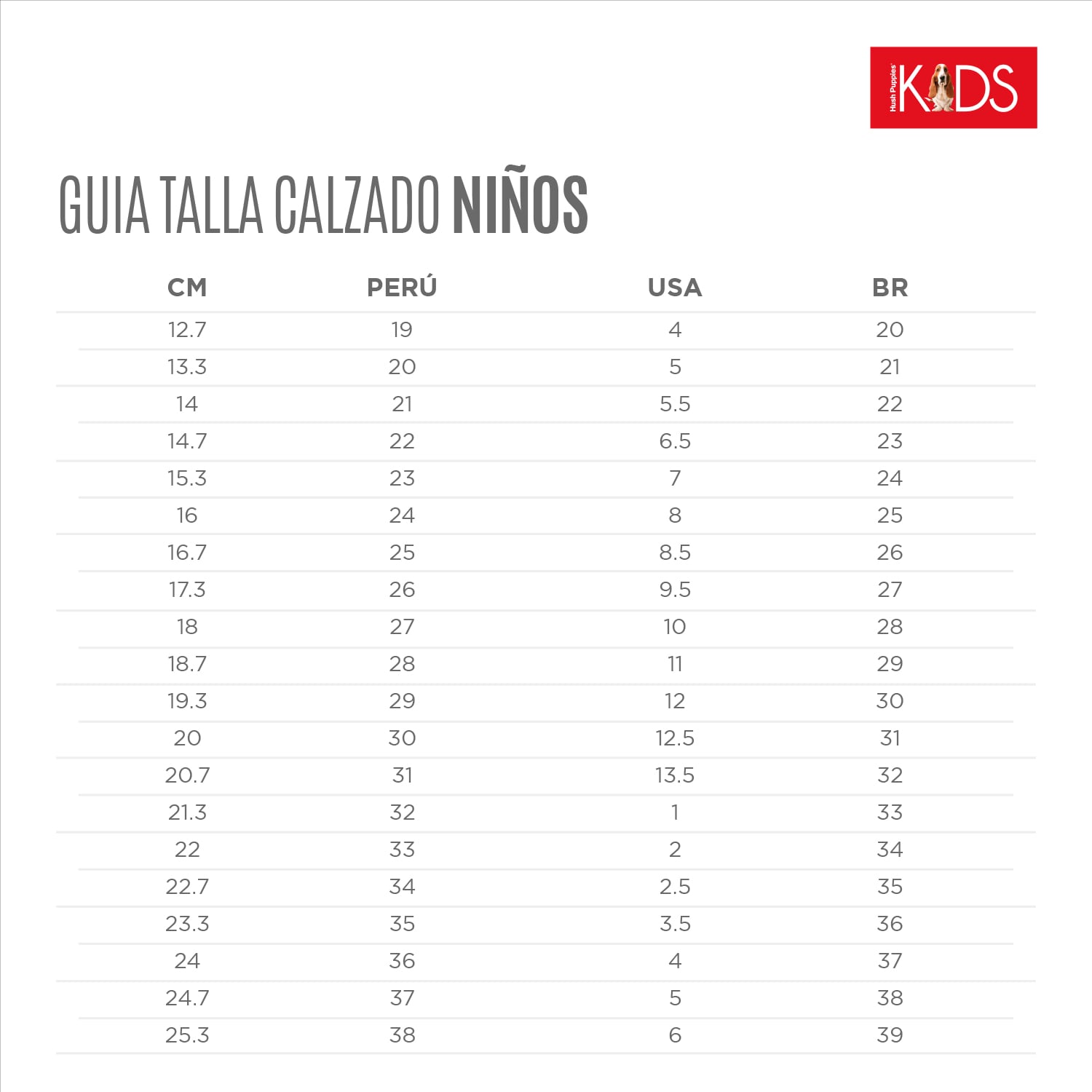 ZAPATILLA HUSH PUPPIES KIDS RUNNER LACES BLANCO - 2