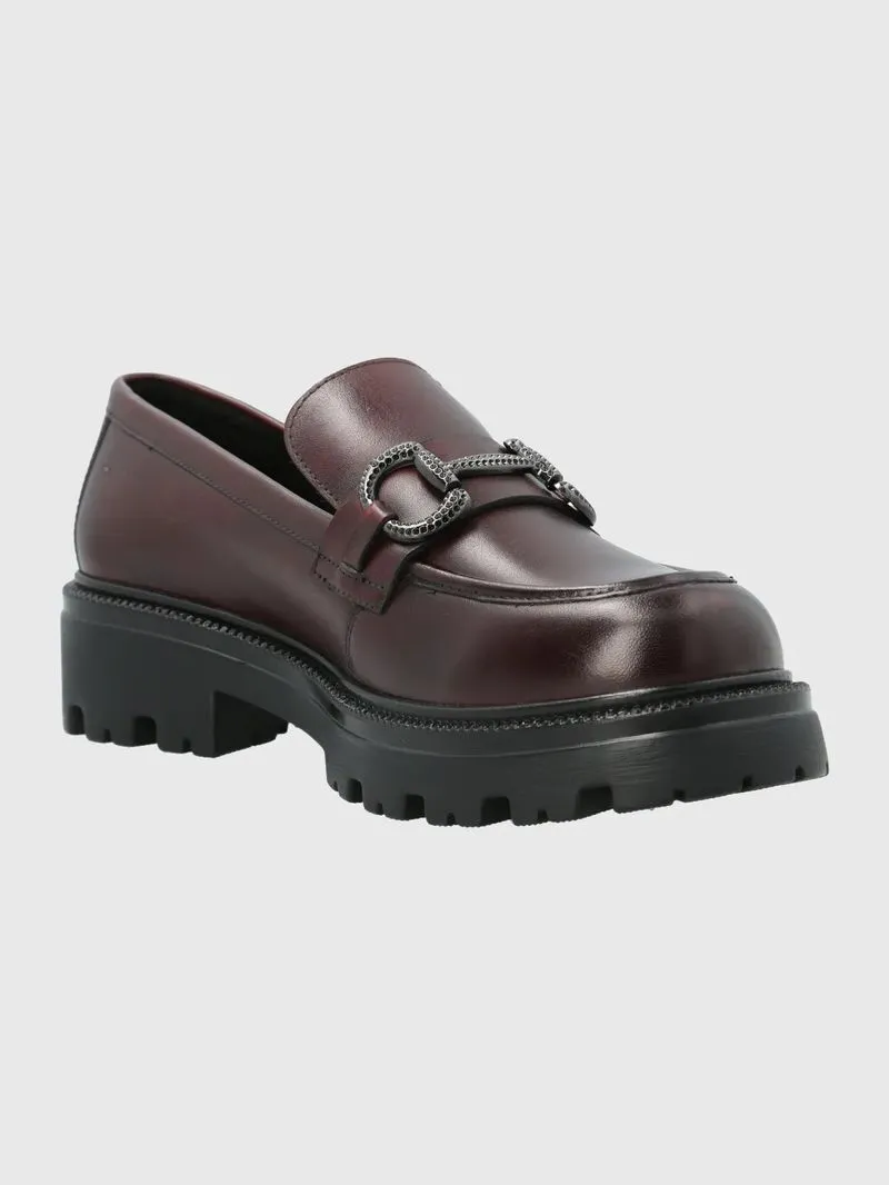 MOCASÍN HUSH PUPPIES MUJER BLAKE BURGUNDY - 1