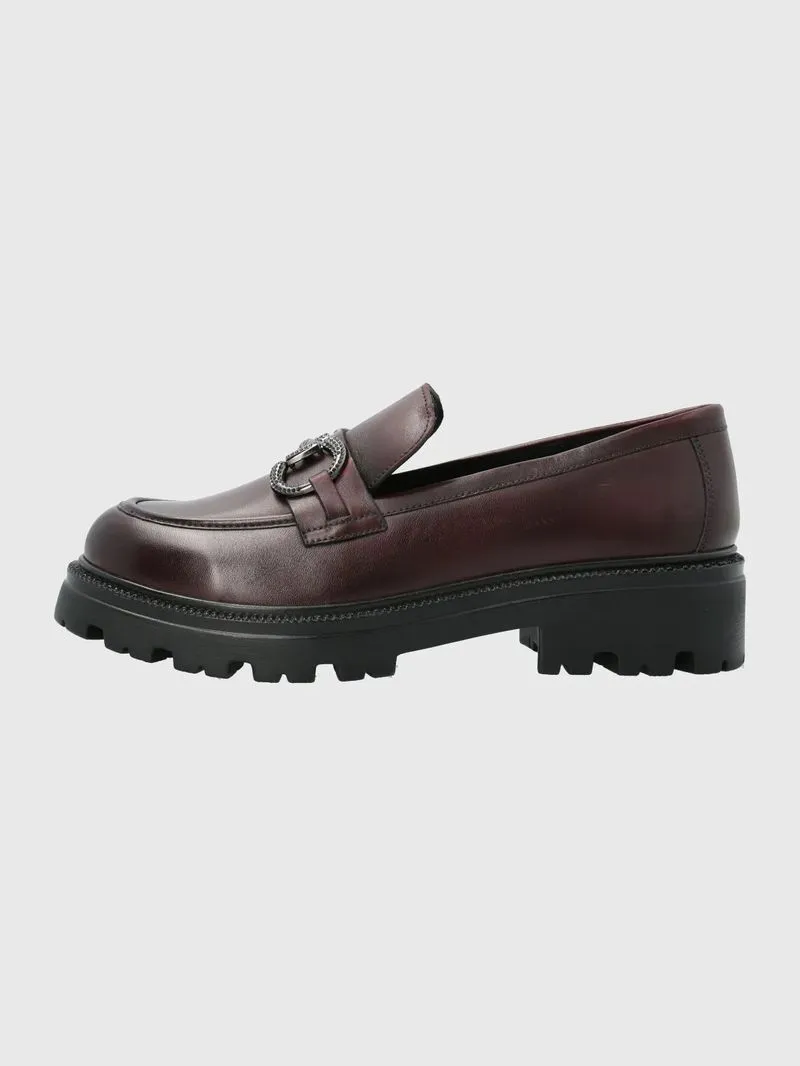 MOCASÍN HUSH PUPPIES MUJER BLAKE BURGUNDY - 4