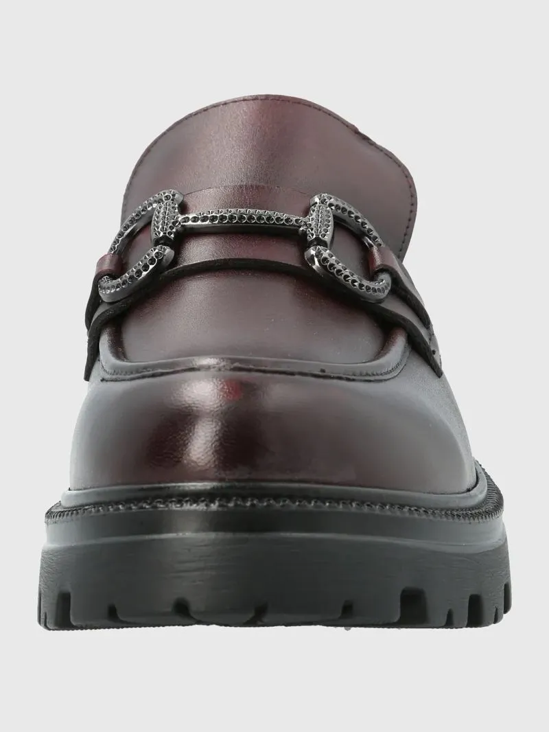 MOCASÍN HUSH PUPPIES MUJER BLAKE BURGUNDY - 6