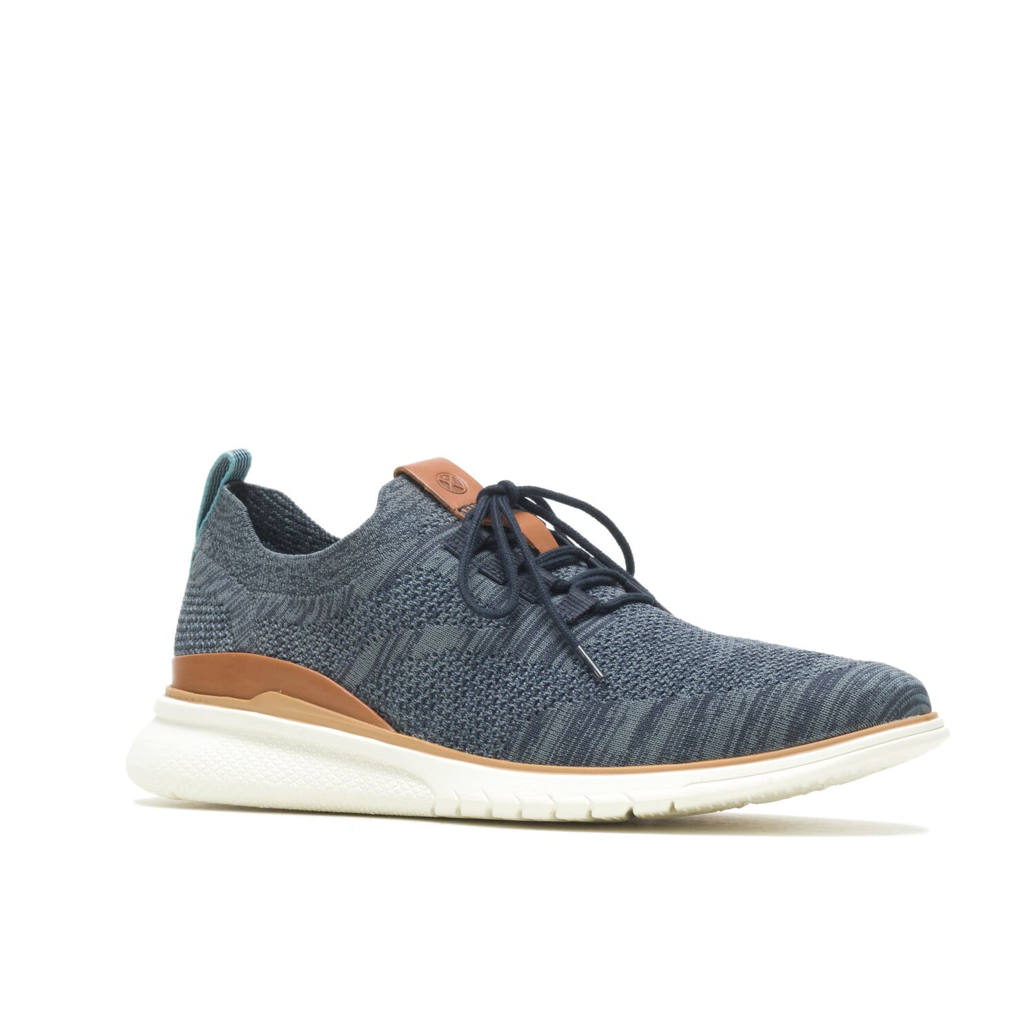 ZAPATO HUSH PUPPIES HOMBRE ADVANCE KNIT LACEUP AZUL - 1