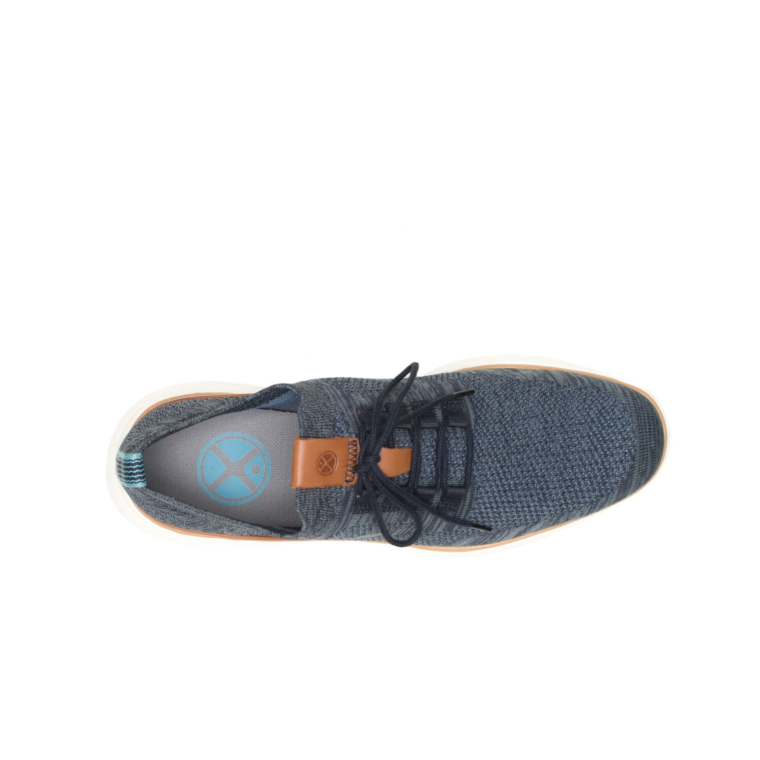 ZAPATO HUSH PUPPIES HOMBRE ADVANCE KNIT LACEUP AZUL - 3