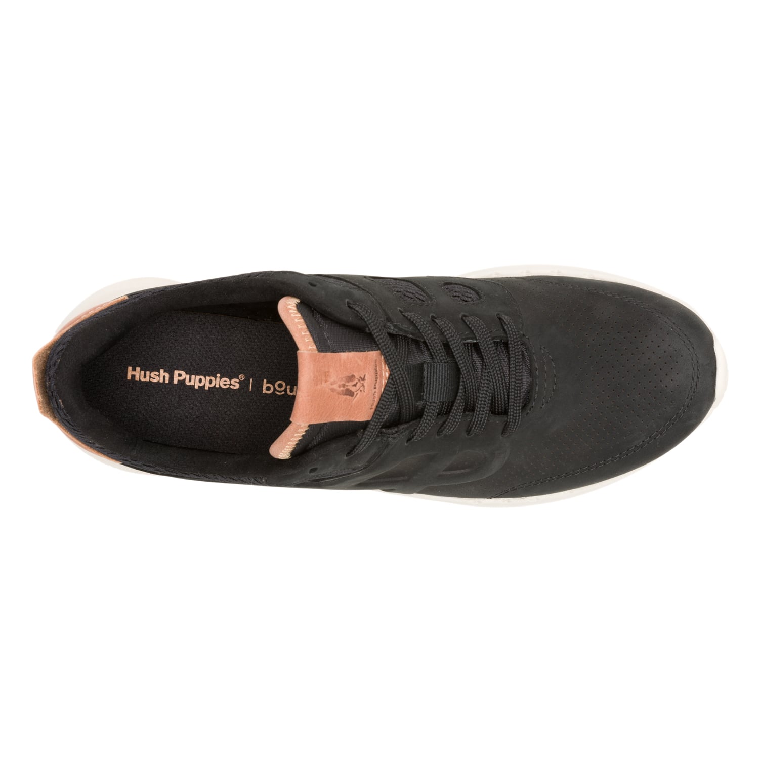 ZAPATILLA HUSH PUPPIES HOMBRE SEVENTY8 LTHR NEGRO - 5