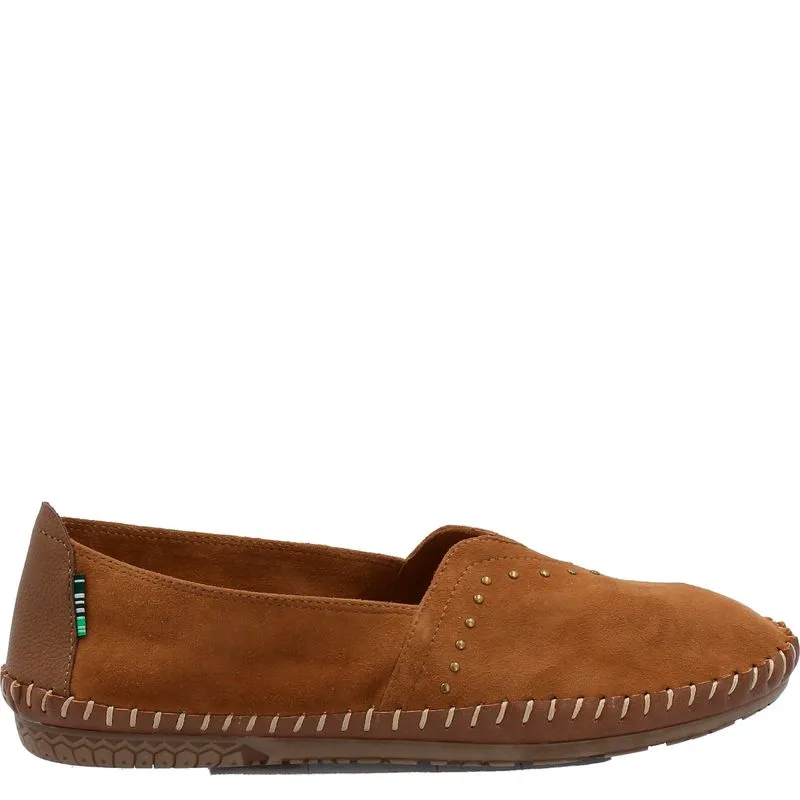 ALPARGATA HUSH PUPPIES MUJER LAURIE TAUPE - 4