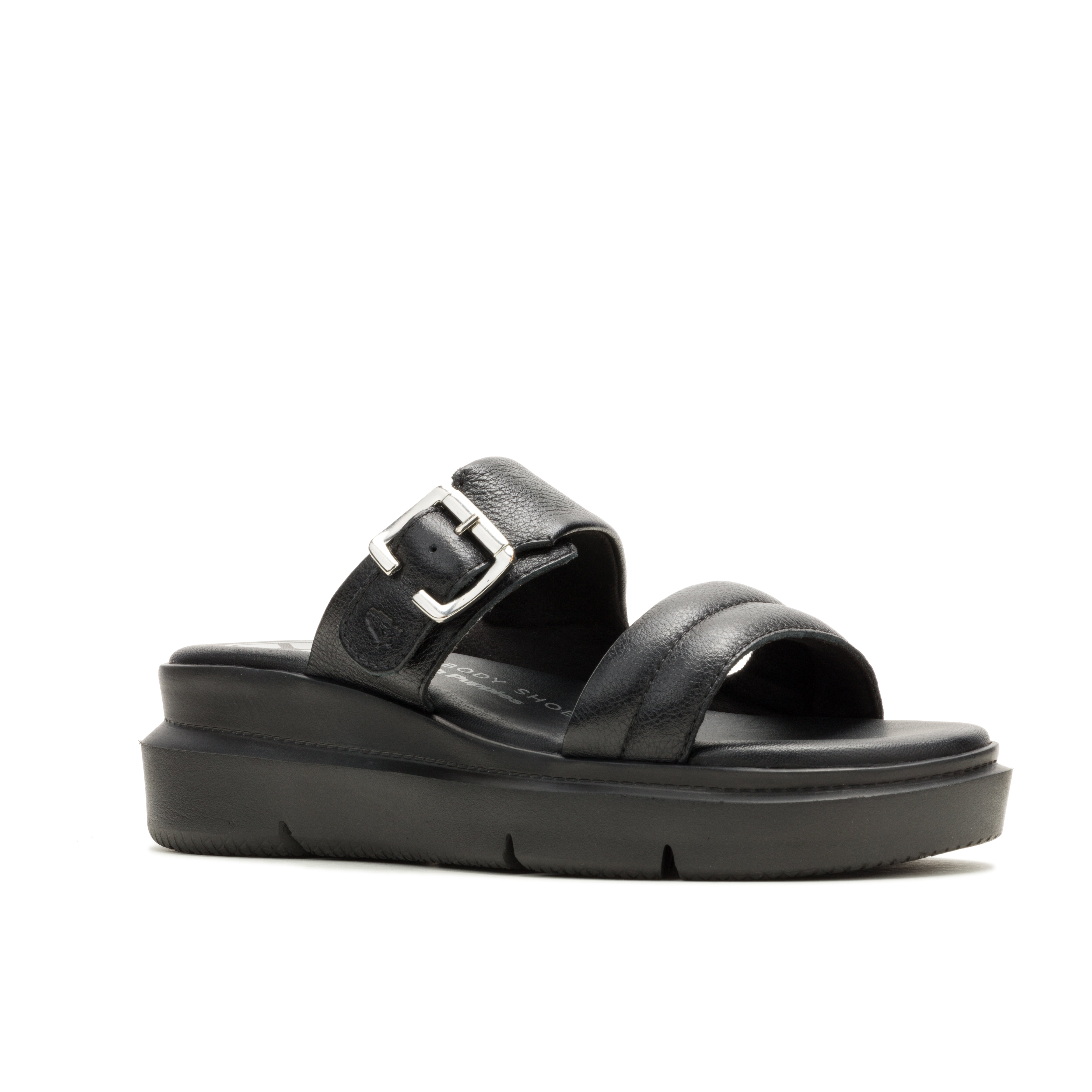 SANDALIA HUSH PUPPIES MUJER UPLIFT 2-BAND NEGRO - 1