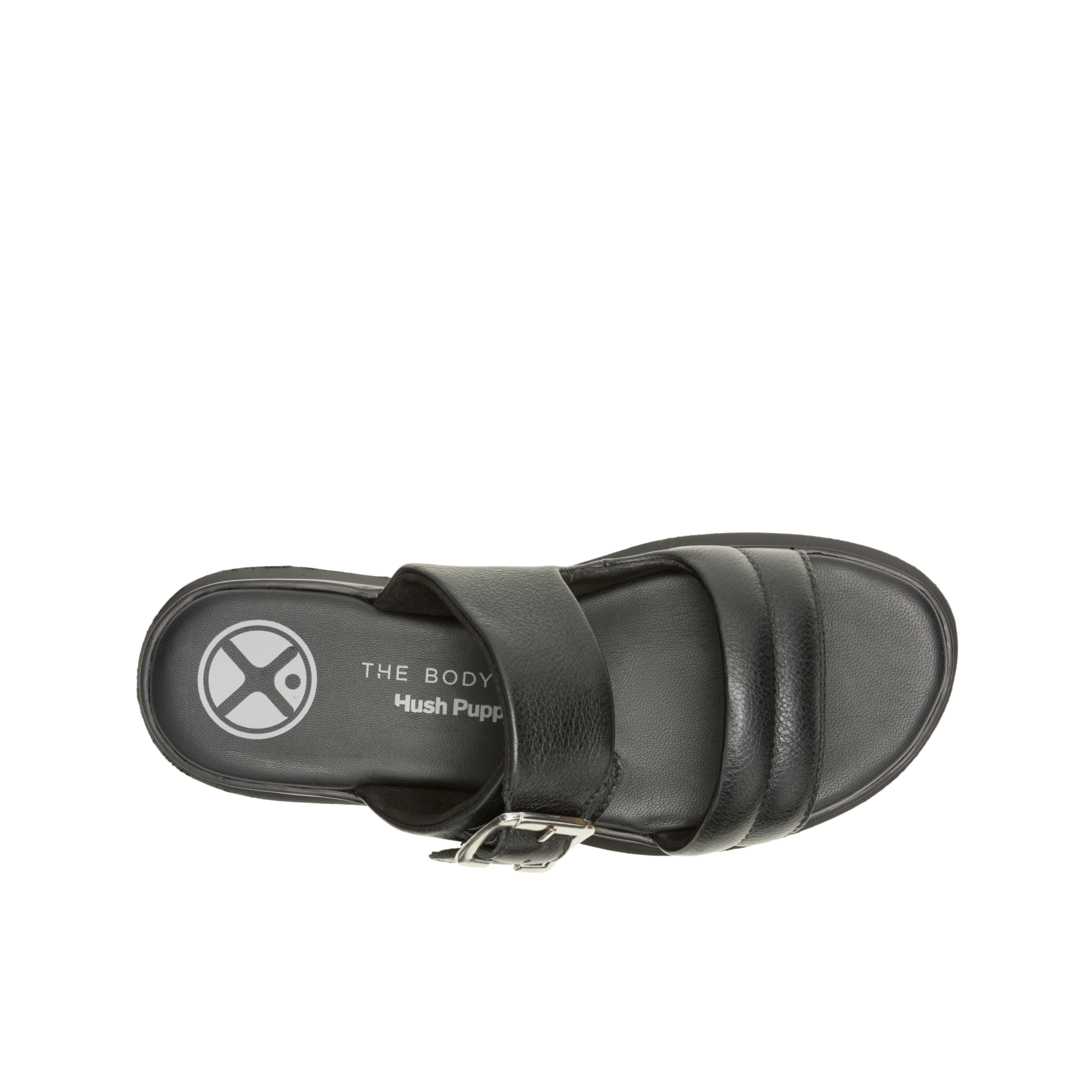 SANDALIA HUSH PUPPIES MUJER UPLIFT 2-BAND NEGRO - 5