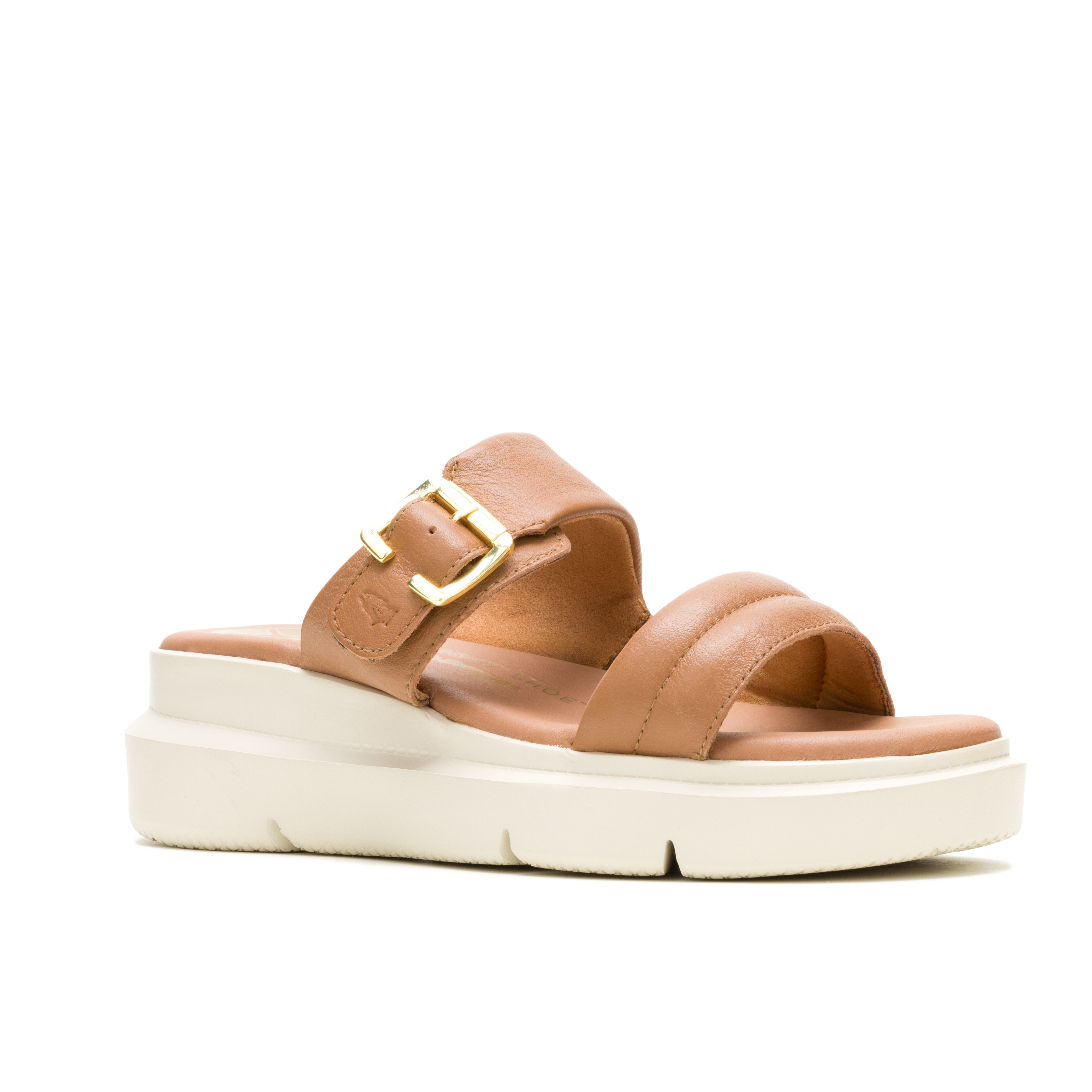 SANDALIA HUSH PUPPIES MUJER UPLIFT 2-BAND MARRON - 1